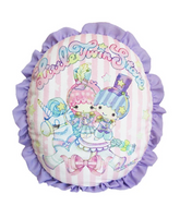 Illustrator Eco Neko taps into those 80s vibes with this Little Twin Stars Ruffle pillow cushion. Sanrio characters Kiki & Lala shine amidst vertical purple stripes and ruffles. Imagine this at the head of the bed. Woah!